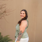 Emi Wrap Top