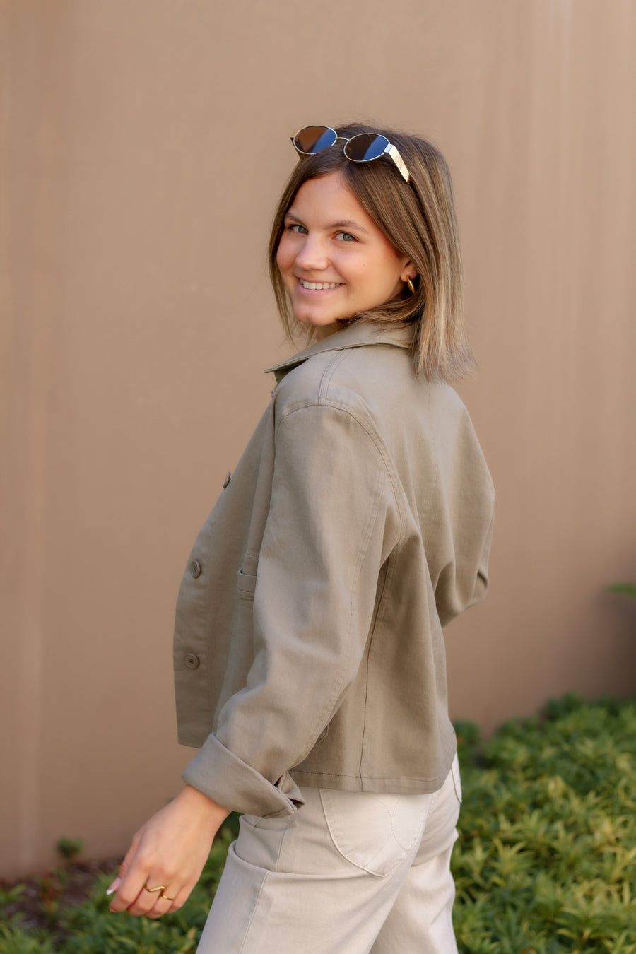 Jazzy Twill Jacket