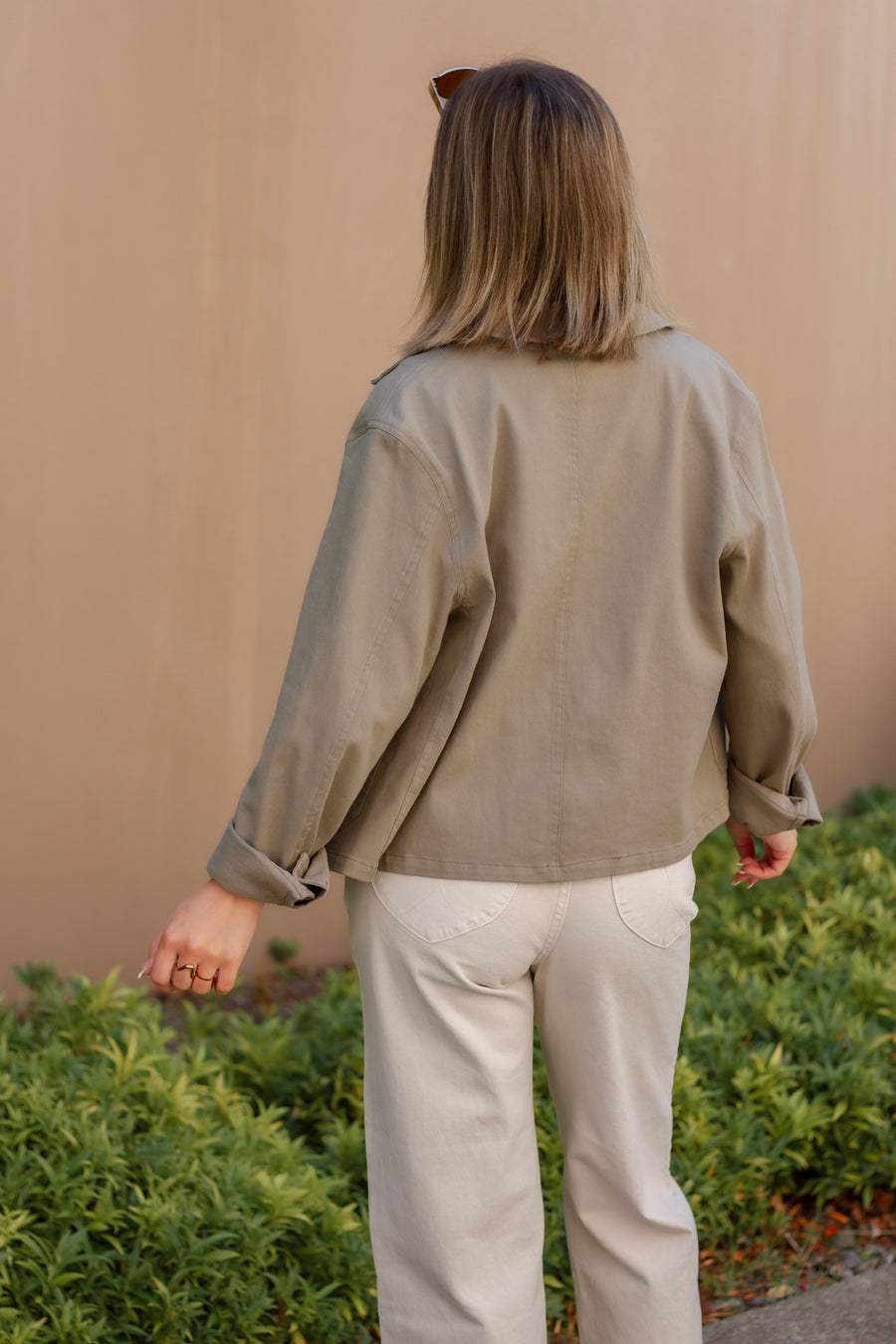 Jazzy Twill Jacket