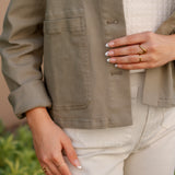 Jazzy Twill Jacket
