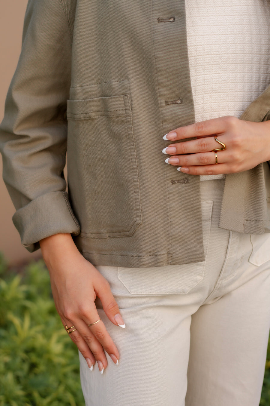 Jazzy Twill Jacket