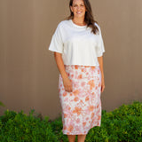 Clara Midi Bias Dress