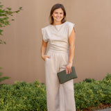 Cindy Elastic Waist Knit Pant