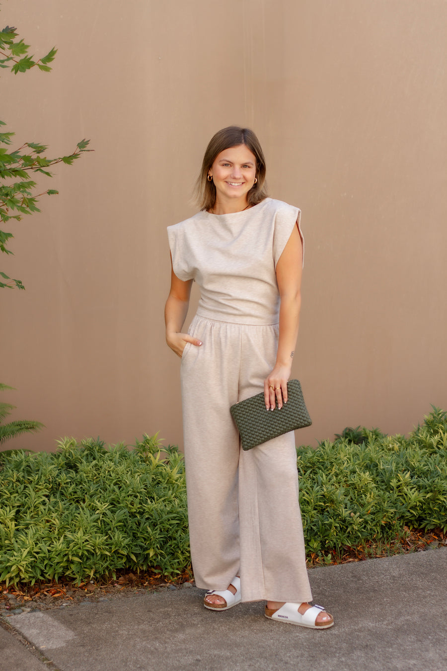 Cindy Elastic Waist Knit Pant