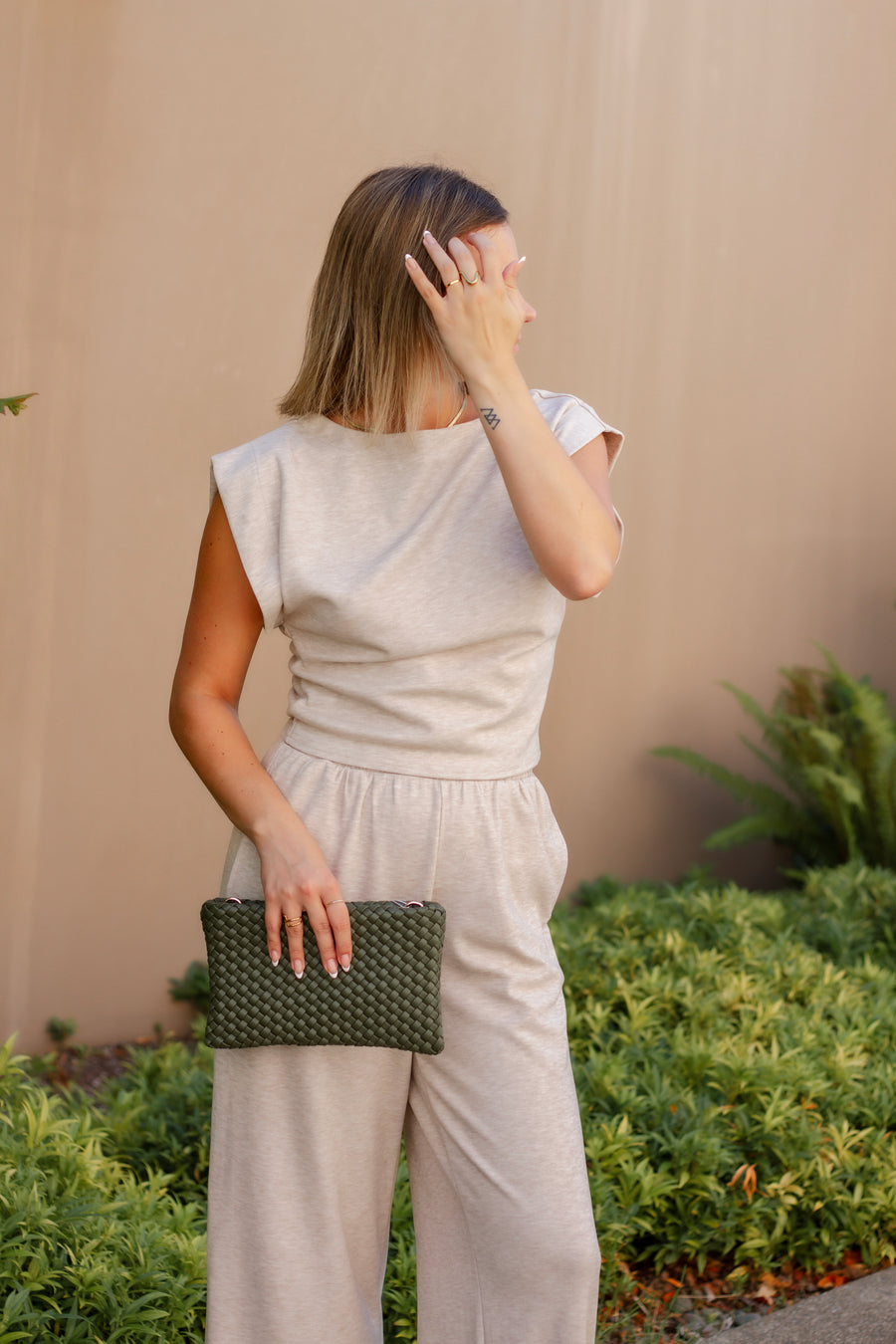 Cindy Elastic Waist Knit Pant