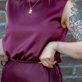 Warm Nights Satin Top