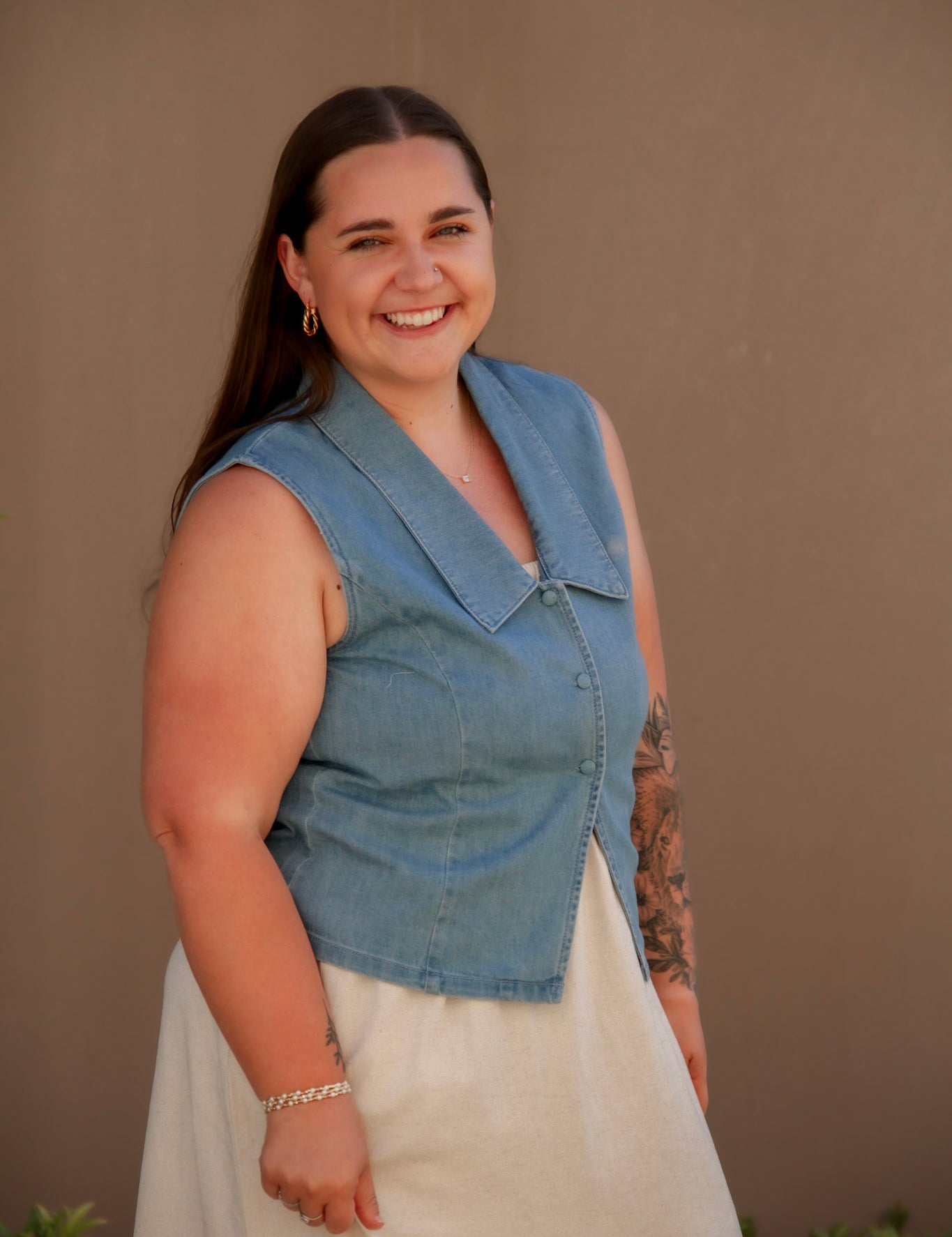 Sailor Denim Vest