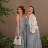 Billy Linen Midi Dress