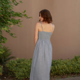 Billy Linen Midi Dress