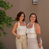 Layla White Halter Tank