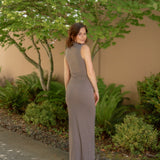 Nude Lucy Sara Mesh Maxi Dress
