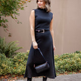 Deora Sleeveless Mock Neck Sweater