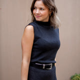 Deora Sleeveless Mock Neck Sweater
