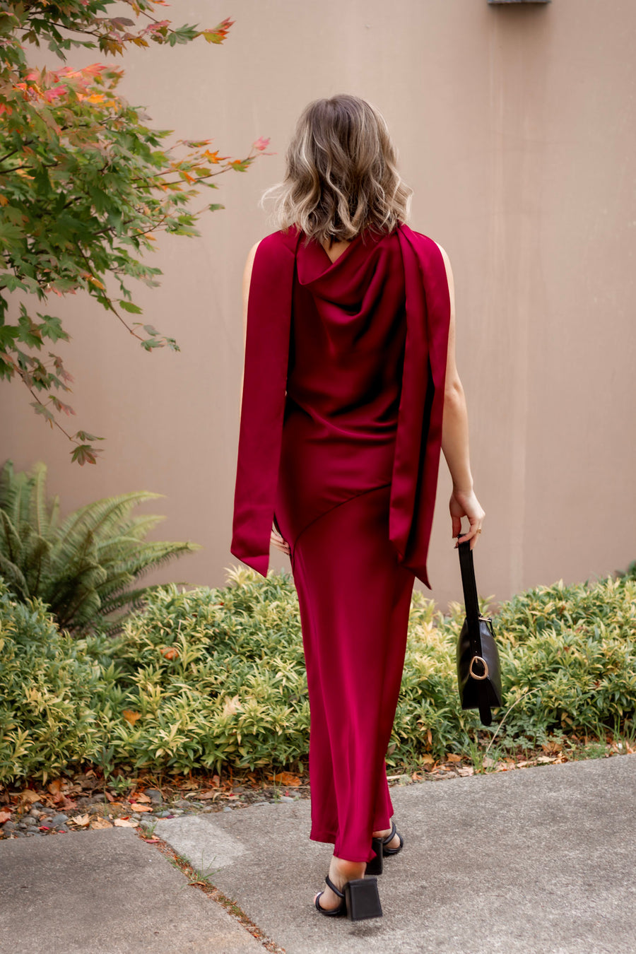 Cabaret Cowl Maxi Dress