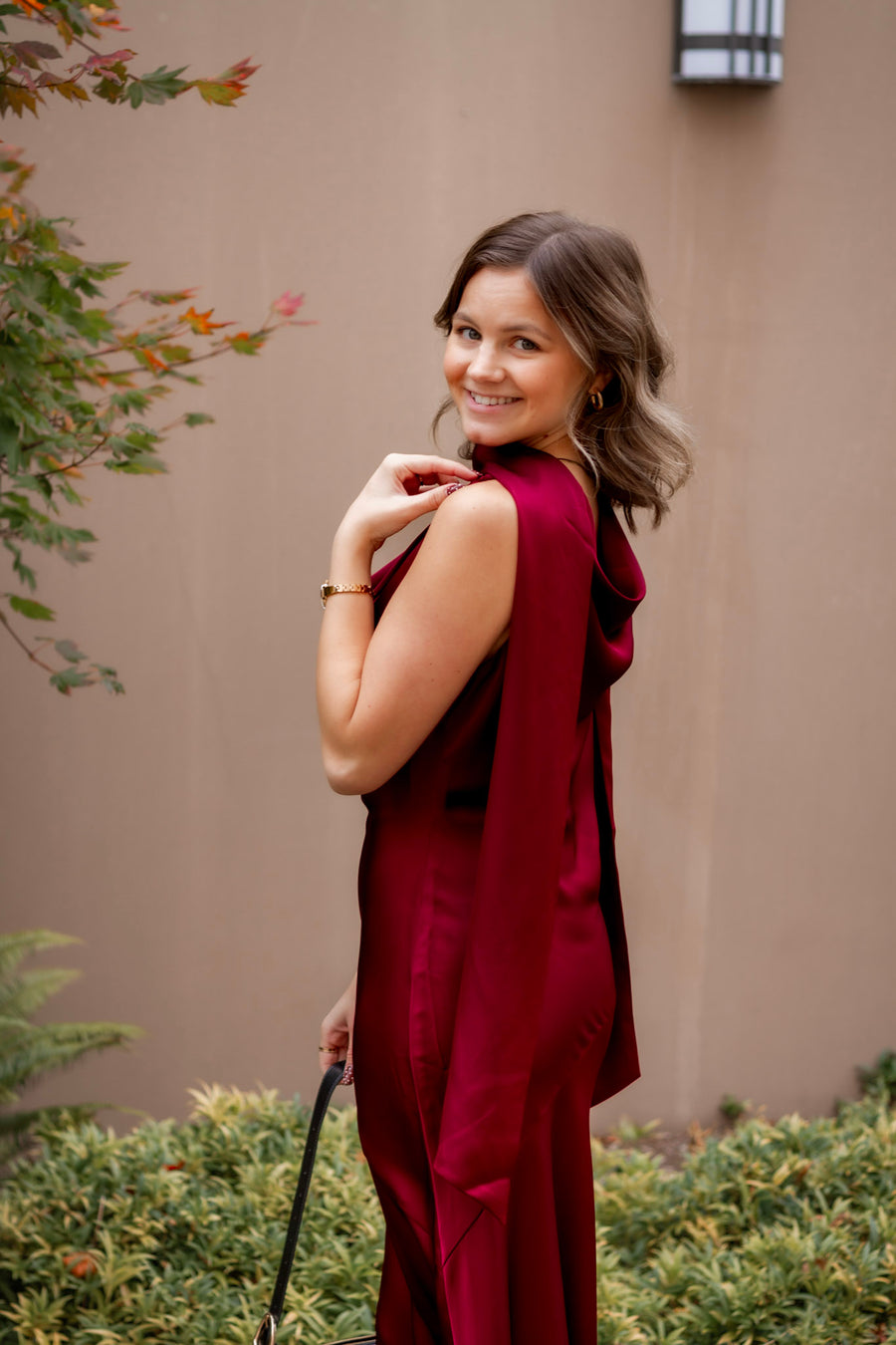 Cabaret Cowl Maxi Dress