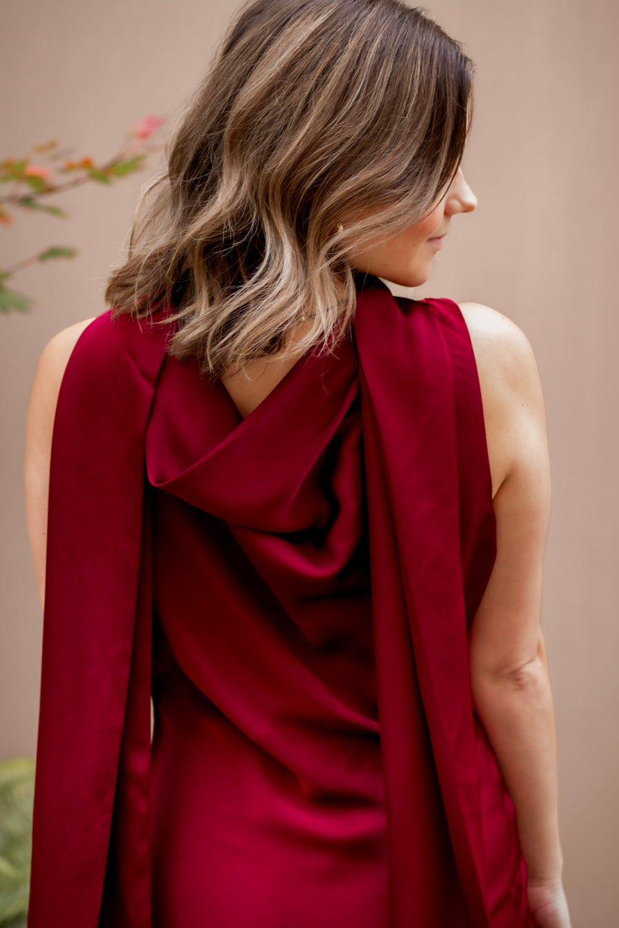 Cabaret Cowl Maxi Dress