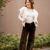 Elsa Faux Shearling Vest