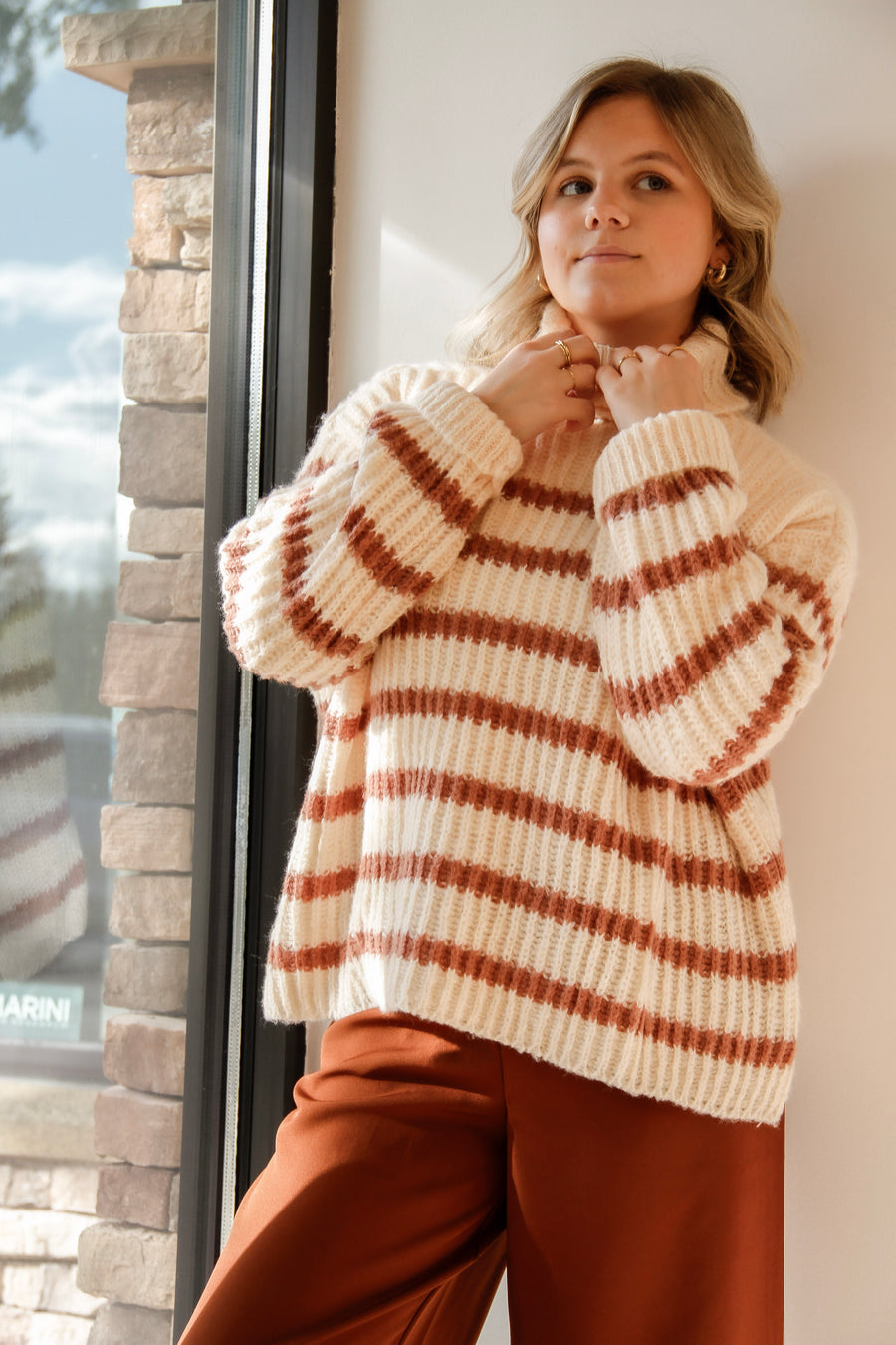 Harvest Striped Sweater