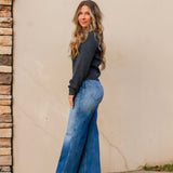 Rollas Studio Flare in Real Worn