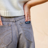 Rollas Kate Baggy - Stone Grey