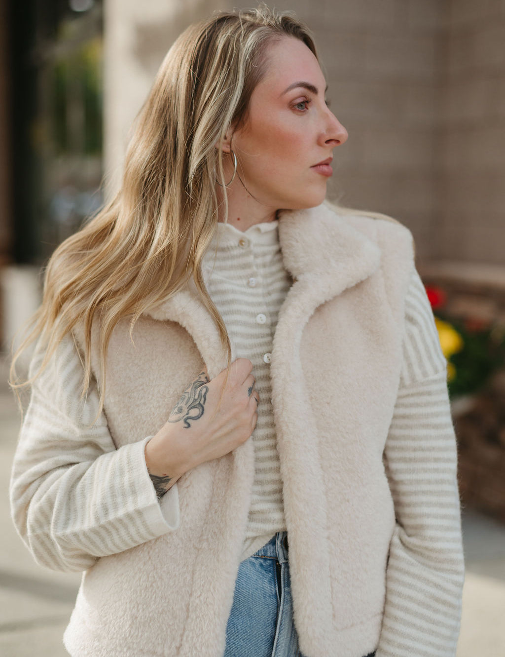 Sherpa Vest by Elan