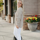 MAVI Kathleen Mid-Rise Slim Boyfriend Jean in White