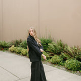 Rollas Frankie Loose Jean Long - Mercer Black