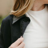 Rollas Denim Chore Jacket - Mercer Black