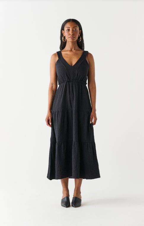 Cotton Midi Dress