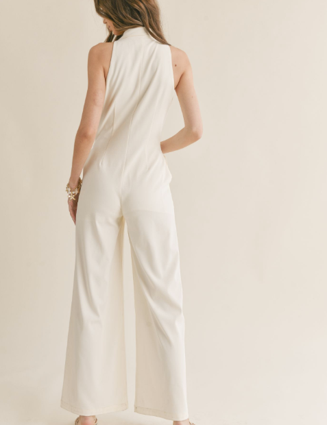Follow Me Halter Jumpsuit