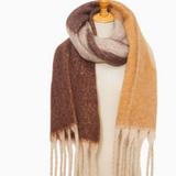 Blanket Scarf - Abstract Latte