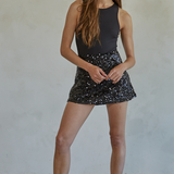 Late Night Sequin Mini Skort