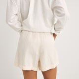 Linen Elasticated Short