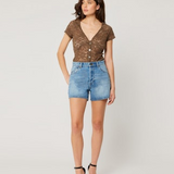 Rollas Original Short Brad Blue