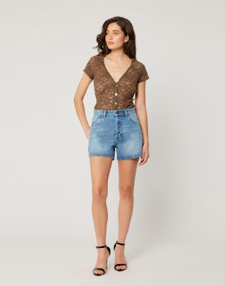 Rollas Original Short Brad Blue
