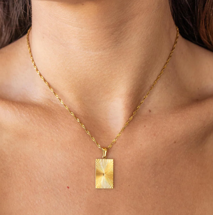 30A Necklace - Gold