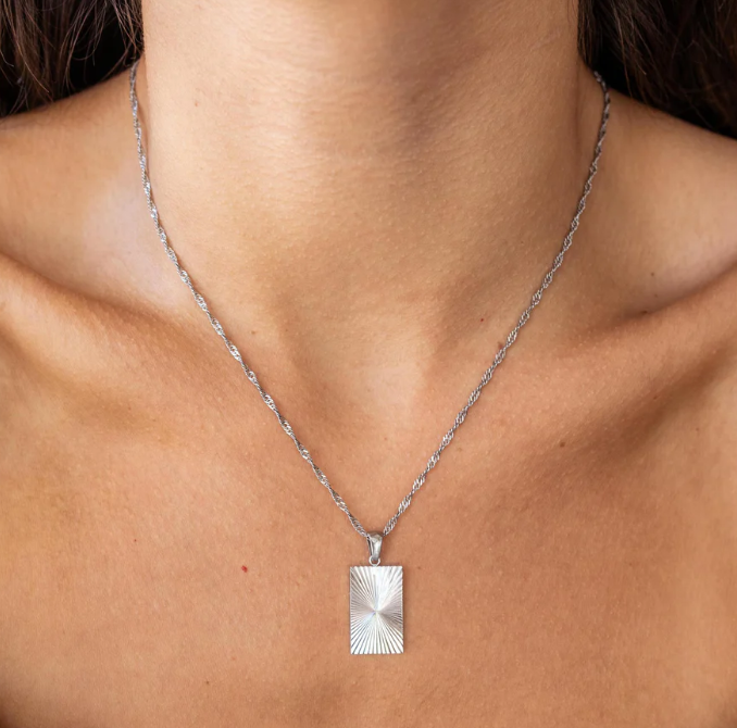 30A Necklace - Silver