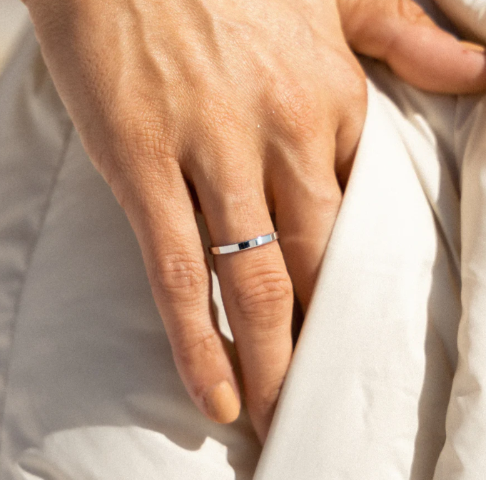 Staple Ring - Silver