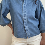 Maddox Denim Top