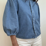 Maddox Denim Top
