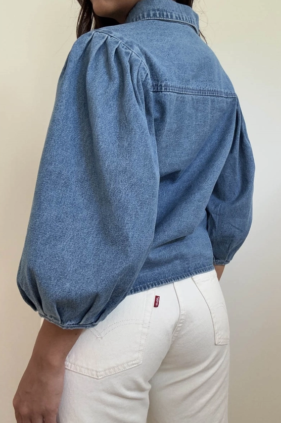 Maddox Denim Top