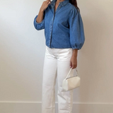 Maddox Denim Top