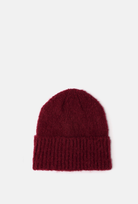The Reykjavik Beanie Hat - Burgundy