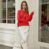 Asher Sweater - Cherry Red