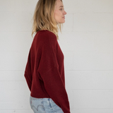 Maiven Cardigan - Wine