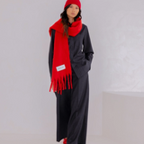 The Stockholm Scarf - Crimson Red