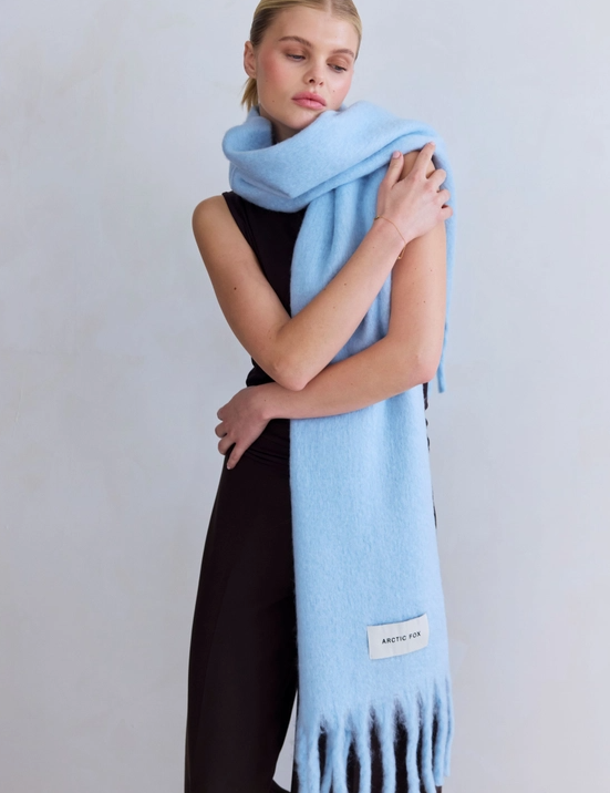 The Stockholm Scarf - Glacier Blue