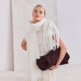 The Stockholm Scarf - Polar White