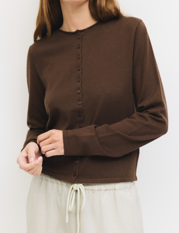 Shea Cardigan - Brown