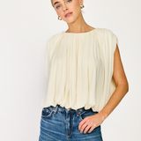 Vireo Draped Top by Line & Dot
